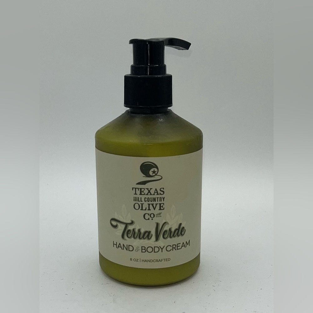 New Terra Verde Hand & Body Cream‎ LUSH Texas Hill Country Olive Co. 8oz